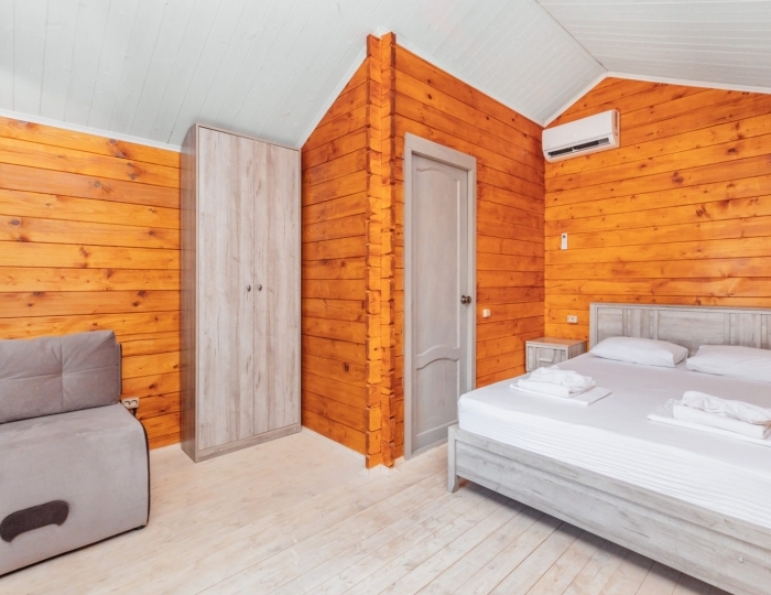 Шале 2-мес 1-ком Стандартное - Отель «Папа-Дом» Гудаута