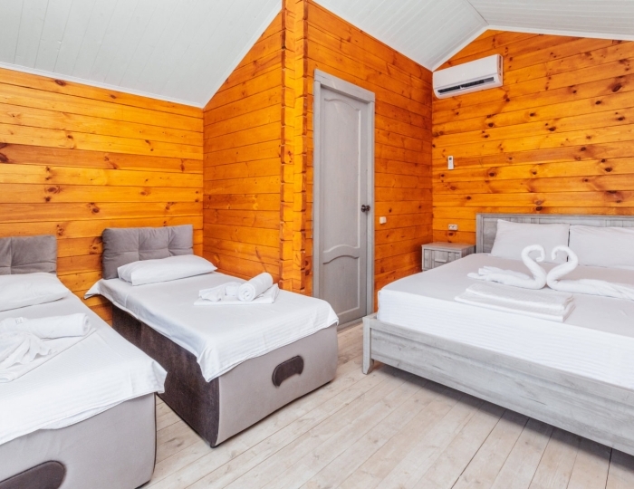 Шале 2-мес 1-ком Улучшенное - Отель «Папа-Дом» Гудаута