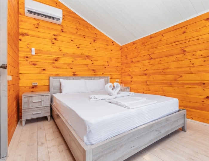 Шале 2-мес 1-ком Улучшенное - Отель «Папа-Дом» Гудаута