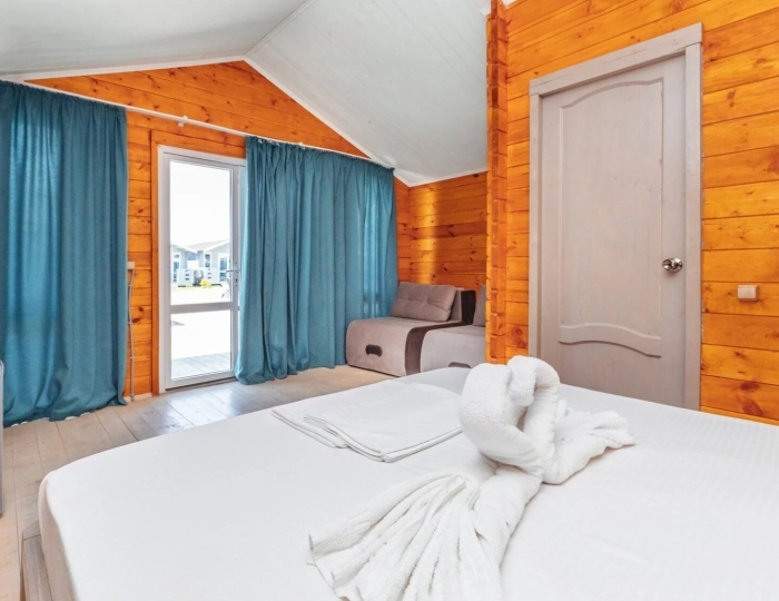 Шале 4-местный 2-комнатный шале Фэмили - Отель «Папа-Дом» Гудаута